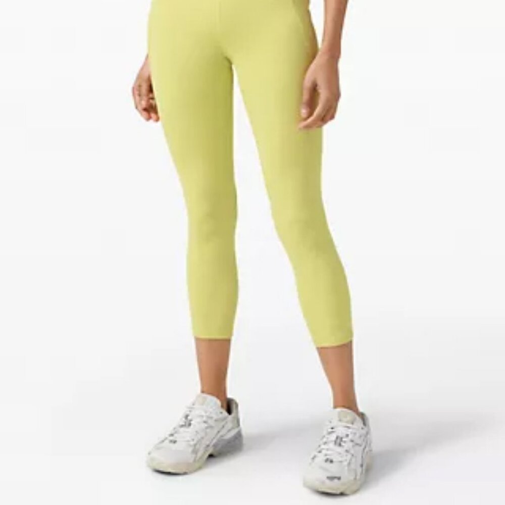 Time to Sweat High-Rise Crop 23" Size 6